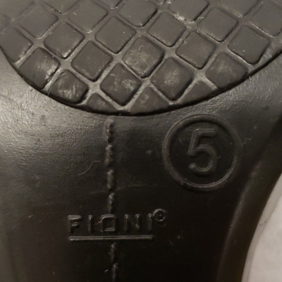 Fioni black thin ankle strap sandals, 5 - Picture 11 of 15